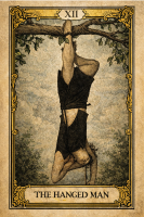 The Hanged Man artwork for A.P. DeVaney